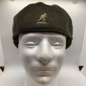 Kangol Olive Wool 504 Flat Cap!!!